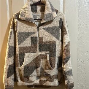 Pendleton Beige and Gray Men's Sweater